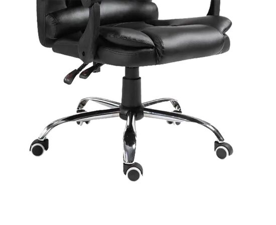 Καρέκλα γραφείου διευθυντή Benett pakoworld μαύρο pu 62x48x110εκ - ΚΑΡΕΚΛΕΣ ΓΡΑΦΕΙΟΥ στο Milonadakis.gr