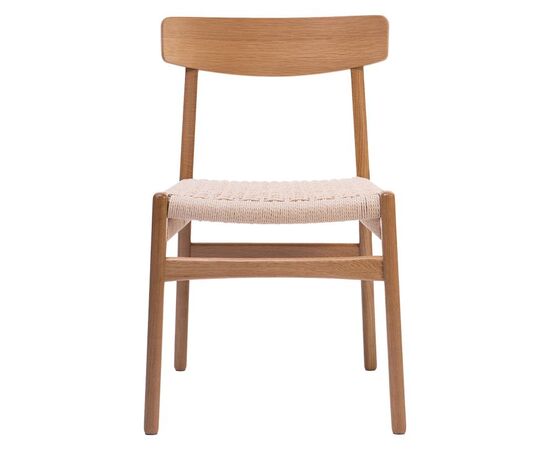 Καρέκλα Safal pakoworld oak δρυς ξύλο-έδρα εκρού σχοινί 51x50x78εκ - ΚΑΡΕΚΛΕΣ - ΠΟΛΥΘΡΟΝΕΣ ΕΣ. στο Milonadakis.gr