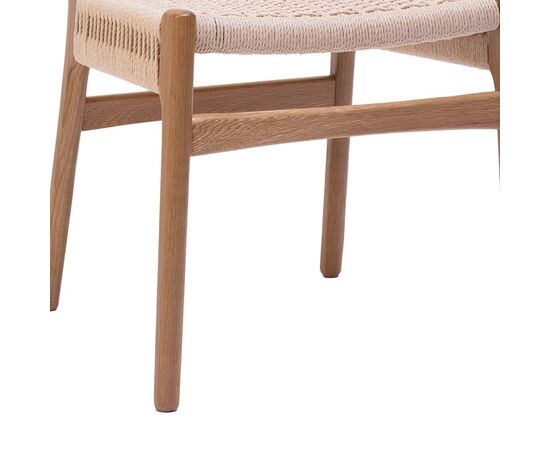 Καρέκλα Safal pakoworld oak δρυς ξύλο-έδρα εκρού σχοινί 51x50x78εκ - ΚΑΡΕΚΛΕΣ - ΠΟΛΥΘΡΟΝΕΣ ΕΣ. στο Milonadakis.gr