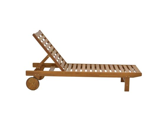 Ξαπλώστρα Weylar pakoworld ξύλο ακακίας φυσικό 60x193x30εκ - ΞΑΠΛΩΣΤΡΕΣ στο Milonadakis.gr