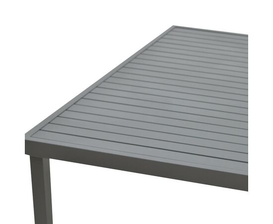 Τραπέζι Kliton  pakoworld αλουμινίου μαύρο 150x80x74εκ - ΤΡΑΠΕΖΙΑ ΕΞ. ΧΩΡΟΥ στο Milonadakis.gr