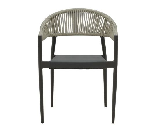 Πολυθρόνα κήπου Elation pakoworld rattan-αλουμίνο ανθρακί 57x56x78εκ - ΚΑΡΕΚΛΕΣ - ΠΟΛΥΘΡΟΝΕΣ στο Milonadakis.gr