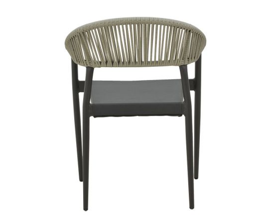 Πολυθρόνα κήπου Elation pakoworld rattan-αλουμίνο ανθρακί 57x56x78εκ - ΚΑΡΕΚΛΕΣ - ΠΟΛΥΘΡΟΝΕΣ στο Milonadakis.gr