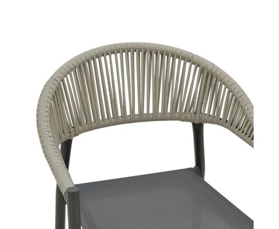 Πολυθρόνα κήπου Elation pakoworld rattan-αλουμίνο ανθρακί 57x56x78εκ - ΚΑΡΕΚΛΕΣ - ΠΟΛΥΘΡΟΝΕΣ στο Milonadakis.gr