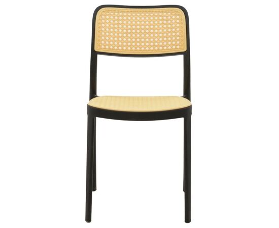 Καρέκλα Westley pakoworld pp φυσικό-μαύρο 55x47x81εκ - ΚΑΡΕΚΛΕΣ - ΠΟΛΥΘΡΟΝΕΣ στο Milonadakis.gr