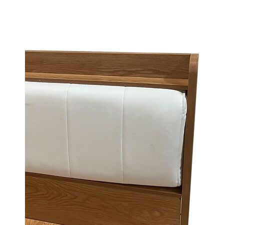 Κρεβάτι Frankly pakoworld διπλό oak-μπεζ pu 150x200εκ - ΚΡΕΒΑΤΙΑ στο Milonadakis.gr