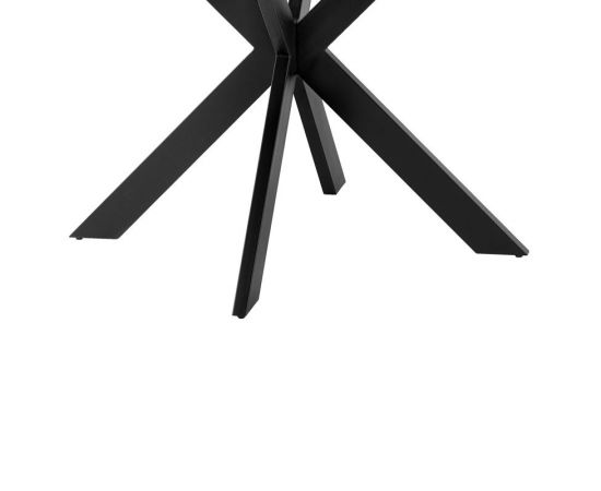 Τραπέζι Jeston pakoword MDF sonoma-πόδ μαύρο μέταλλο Φ120x75εκ - ΤΡΑΠΕΖΙΑ ΚΟΥΖΙΝΑΣ στο Milonadakis.gr