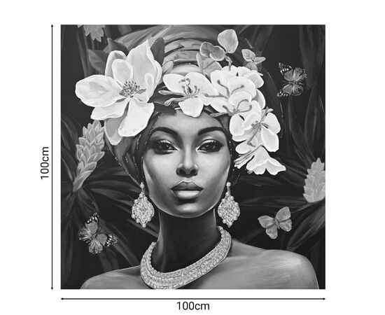 Πίνακας σε καμβά Beauty Inart 100x3x100εκ - ΠΙΝΑΚΕΣ στο Milonadakis.gr