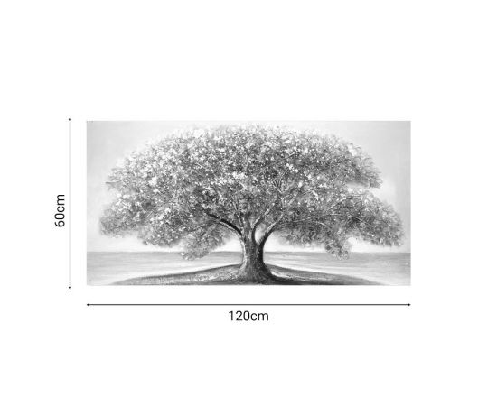 Πίνακας σε καμβά Forestree II Inart 120x3x60εκ - ΠΙΝΑΚΕΣ στο Milonadakis.gr