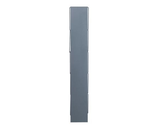Βιβλιοθήκη Tars pakoworld γκρι-μαύρο 60x24x146.5εκ - ΒΙΒΛΙΟΘΗΚΕΣ στο Milonadakis.gr