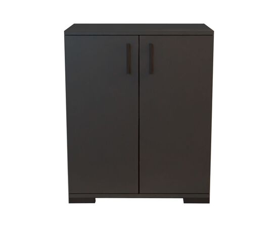 Ντουλάπι Yven pakoworld ανθρακί μελαμίνης 65x32x83εκ - ΝΤΟΥΛΑΠΙΑ στο Milonadakis.gr