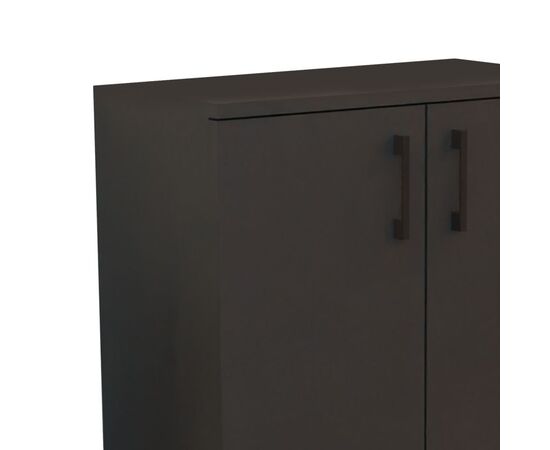Ντουλάπι Yven pakoworld ανθρακί μελαμίνης 65x32x83εκ - ΝΤΟΥΛΑΠΙΑ στο Milonadakis.gr