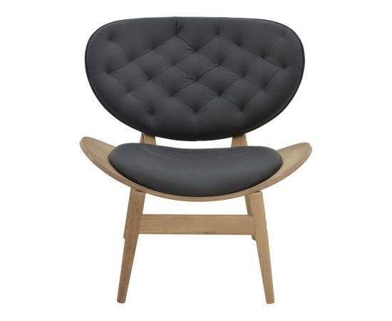 Πολυθρόνα relax Udalle pakoworld μασίφ ξύλο καρυδί-PU μάυρο 77x70x82εκ - ΚΑΡΕΚΛΕΣ - ΠΟΛΥΘΡΟΝΕΣ ΕΣ. στο Milonadakis.gr