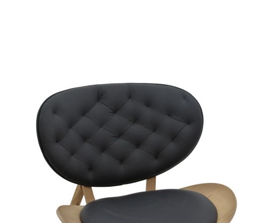 Πολυθρόνα relax Udalle pakoworld μασίφ ξύλο καρυδί-PU μάυρο 77x70x82εκ - ΚΑΡΕΚΛΕΣ - ΠΟΛΥΘΡΟΝΕΣ ΕΣ. στο Milonadakis.gr
