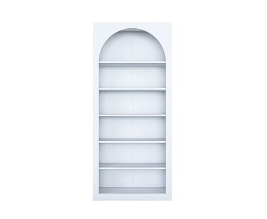 Βιβλιοθήκη Zoel pakoworld λευκό μελαμίνης 80x31.5x180εκ - ΒΙΒΛΙΟΘΗΚΕΣ στο Milonadakis.gr