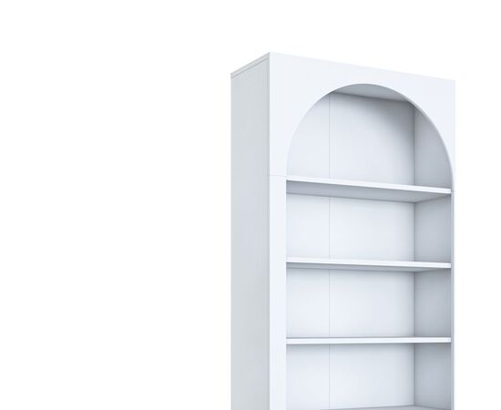 Βιβλιοθήκη Zoel pakoworld λευκό μελαμίνης 80x31.5x180εκ - ΒΙΒΛΙΟΘΗΚΕΣ στο Milonadakis.gr