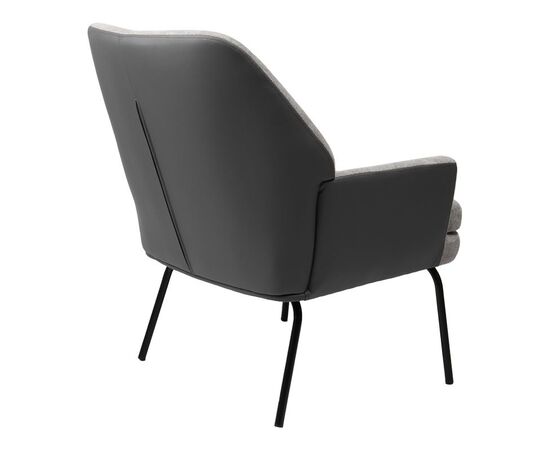 Πολυθρόνα Kieran pakoworld ύφασμα γκρι- πόδι μαύρο 77x69x82.5εκ - ΚΑΡΕΚΛΕΣ - ΠΟΛΥΘΡΟΝΕΣ ΕΣ. στο Milonadakis.gr