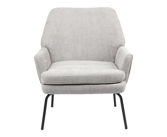 Πολυθρόνα Kieran pakoworld ύφασμα γκρι- πόδι μαύρο 77x69x82.5εκ - ΚΑΡΕΚΛΕΣ - ΠΟΛΥΘΡΟΝΕΣ ΕΣ. στο Milonadakis.gr