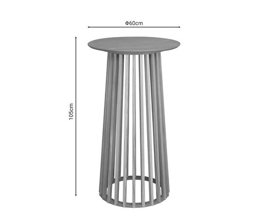 Βοηθητικό τραπέζι Fugol pakoworld mdf φυσικό Φ60x105εκ - ΒΟΗΘΗΤΙΚΑ ΤΡΑΠΕΖΑΚΙΑ στο Milonadakis.gr