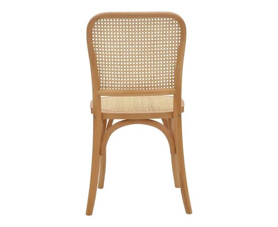Καρέκλα Kalliope pakoworld φυσικό ξύλο οξιάς-φυσικό rattan 45x50x89εκ - ΚΑΡΕΚΛΕΣ - ΠΟΛΥΘΡΟΝΕΣ ΕΣ. στο Milonadakis.gr