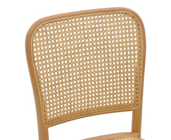 Καρέκλα Kalliope pakoworld φυσικό ξύλο οξιάς-φυσικό rattan 45x50x89εκ - ΚΑΡΕΚΛΕΣ - ΠΟΛΥΘΡΟΝΕΣ ΕΣ. στο Milonadakis.gr