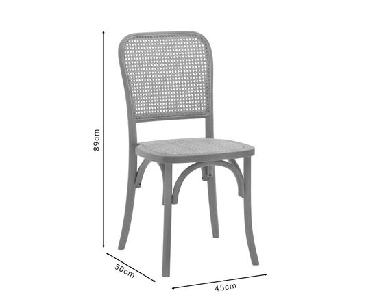 Καρέκλα Kalliope pakoworld φυσικό ξύλο οξιάς-φυσικό rattan 45x50x89εκ - ΚΑΡΕΚΛΕΣ - ΠΟΛΥΘΡΟΝΕΣ ΕΣ. στο Milonadakis.gr