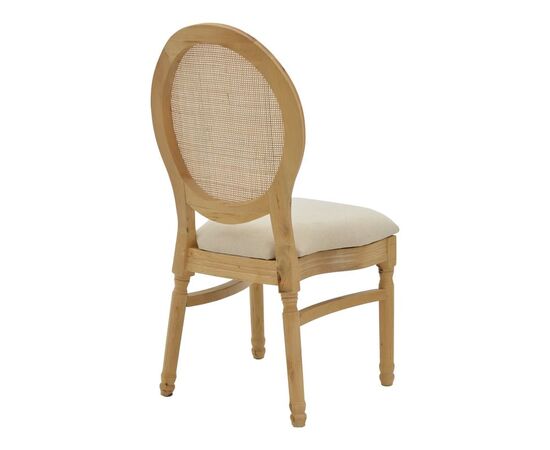 Καρέκλα Canco pakoworld φυσικό rubberwood-φυσικό rattan 50x55x98εκ - ΚΑΡΕΚΛΕΣ - ΠΟΛΥΘΡΟΝΕΣ ΕΣ. στο Milonadakis.gr