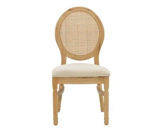 Καρέκλα Canco pakoworld φυσικό rubberwood-φυσικό rattan 50x55x98εκ - ΚΑΡΕΚΛΕΣ - ΠΟΛΥΘΡΟΝΕΣ ΕΣ. στο Milonadakis.gr