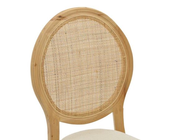 Καρέκλα Canco pakoworld φυσικό rubberwood-φυσικό rattan 50x55x98εκ - ΚΑΡΕΚΛΕΣ - ΠΟΛΥΘΡΟΝΕΣ ΕΣ. στο Milonadakis.gr