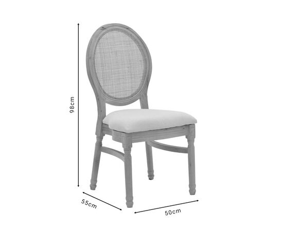 Καρέκλα Canco pakoworld φυσικό rubberwood-φυσικό rattan 50x55x98εκ - ΚΑΡΕΚΛΕΣ - ΠΟΛΥΘΡΟΝΕΣ ΕΣ. στο Milonadakis.gr