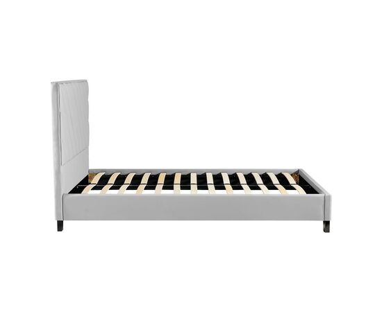Κρεβάτι διπλό Franky pakoworld pu ανθρακί 160x200εκ - ΚΡΕΒΑΤΙΑ στο Milonadakis.gr