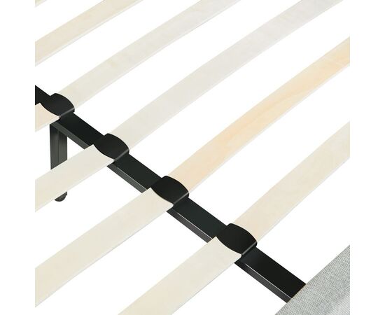 Κρεβάτι διπλό Majus pakoworld βελούδο ανθρακί-beige 160x200εκ - ΚΡΕΒΑΤΙΑ στο Milonadakis.gr