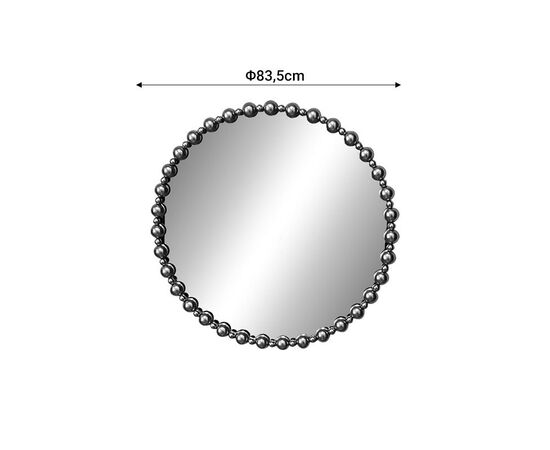 Καθρέπτης Poppens Inart χρυσό μέταλλο 83.5x4.5x83.5εκ - ΚΑΘΡΕΠΤΕΣ στο Milonadakis.gr