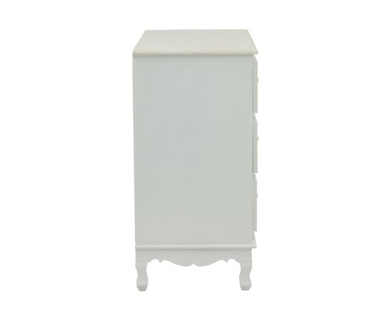Συρταριέρα Pazlen Inart mdf σε λευκή αντικέ απόχρωση 80x40x80εκ - ΣΥΡΤΑΡΙΕΡΕΣ - ΤΟΥΑΛΕΤΕΣ στο Milonadakis.gr