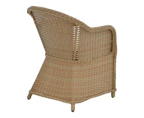 Tραπεζαρία Hadrian-Keir pakoworld σετ 7τεμ καφέ rattan-μπεζ textilene-καφέ αλουμίνιο 180x90x72εκ - ΣΕΤ ΤΡΑΠΕΖΑΡΙΕΣ στο Milonadakis.gr