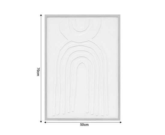 Πίνακας σε καμβά Bobby pakoworld mdf 50x2.6x70εκ - ΠΙΝΑΚΕΣ στο Milonadakis.gr
