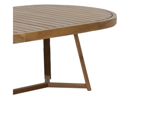 Τραπέζι Stellan pakoworld μασίφ ξύλο ευκαλύπτου 220x130x75εκ - ΤΡΑΠΕΖΙΑ ΕΞ. ΧΩΡΟΥ στο Milonadakis.gr