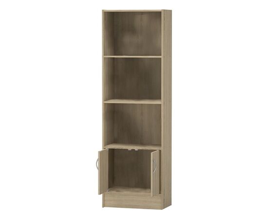 Βιβλιοθήκη Negan pakoworld sonoma μελαμίνης 57x33x180εκ - ΒΙΒΛΙΟΘΗΚΕΣ στο Milonadakis.gr