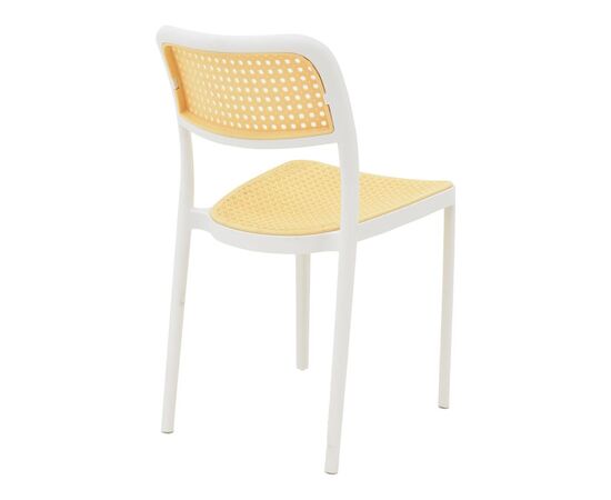 Καρέκλα Westley pakoworld pp φυσικό-λευκό  55x47x81εκ - ΚΑΡΕΚΛΕΣ - ΠΟΛΥΘΡΟΝΕΣ στο Milonadakis.gr