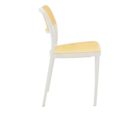 Καρέκλα Westley pakoworld pp φυσικό-λευκό  55x47x81εκ - ΚΑΡΕΚΛΕΣ - ΠΟΛΥΘΡΟΝΕΣ στο Milonadakis.gr