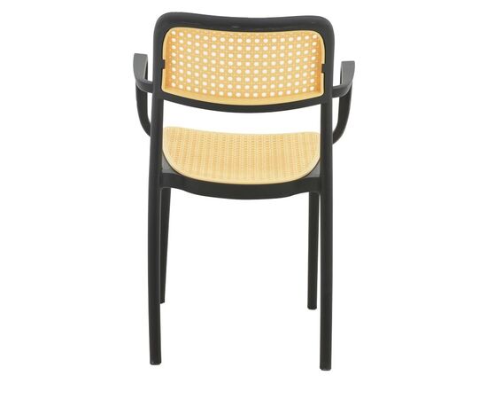 Πολυθρόνα Westley pakoworld pp φυσικό-μαύρο 58x47x81εκ - ΚΑΡΕΚΛΕΣ - ΠΟΛΥΘΡΟΝΕΣ στο Milonadakis.gr