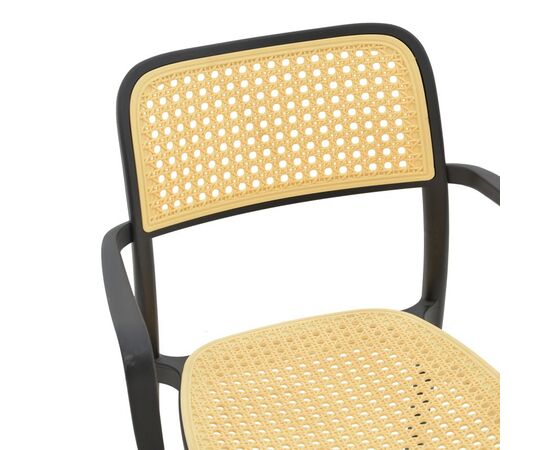 Πολυθρόνα Westley pakoworld pp φυσικό-μαύρο 58x47x81εκ - ΚΑΡΕΚΛΕΣ - ΠΟΛΥΘΡΟΝΕΣ στο Milonadakis.gr