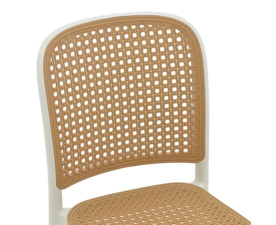 Καρέκλα Nereus pakoworld pp φυσικό-λευκό 45x43x84εκ - ΚΑΡΕΚΛΕΣ - ΠΟΛΥΘΡΟΝΕΣ στο Milonadakis.gr