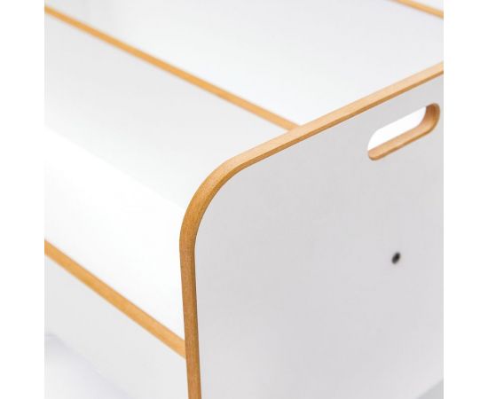 Ραφιέρα Dovere pakoworld λευκό mdf 56x34x55εκ - ΡΑΦΙΑ ΤΟΙΧΟΥ στο Milonadakis.gr