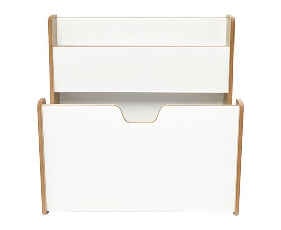 Ραφιέρα Crane pakoworld φυσικό-λευκό mdf 57x34x55εκ - ΟΡΓΑΝΩΣΗ ΣΠΙΤΙΟΥ στο Milonadakis.gr