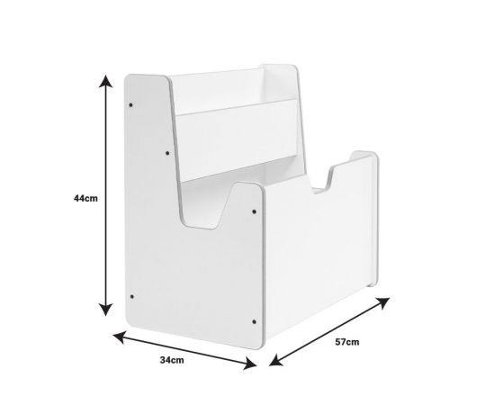 Ραφιέρα Crane pakoworld λευκό mdf 57x34x55εκ - ΟΡΓΑΝΩΣΗ ΣΠΙΤΙΟΥ στο Milonadakis.gr