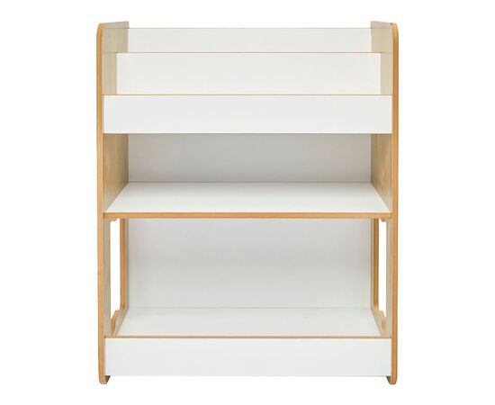 Ραφιέρα Seagull pakoworld φυσικό-λευκό mdf 57x34x70εκ - ΟΡΓΑΝΩΣΗ ΣΠΙΤΙΟΥ στο Milonadakis.gr