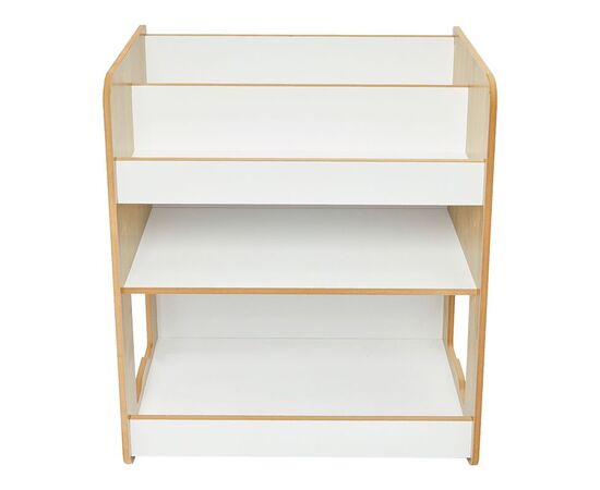 Ραφιέρα Seagull pakoworld φυσικό-λευκό mdf 57x34x70εκ - ΟΡΓΑΝΩΣΗ ΣΠΙΤΙΟΥ στο Milonadakis.gr