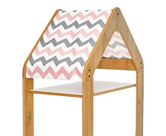 Ραφιέρα Montessori Zoilen I pakoworld λευκό-φυσικό-ροζ mdf 50x30x100εκ - ΟΡΓΑΝΩΣΗ ΣΠΙΤΙΟΥ στο Milonadakis.gr