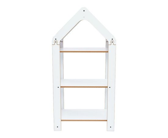 Ραφιέρα Montessori Zoilen I pakoworld λευκό-ροζ mdf 50x30x100εκ - ΟΡΓΑΝΩΣΗ ΣΠΙΤΙΟΥ στο Milonadakis.gr